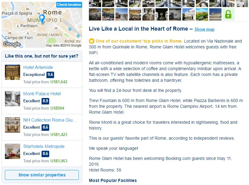 Booking.com példája