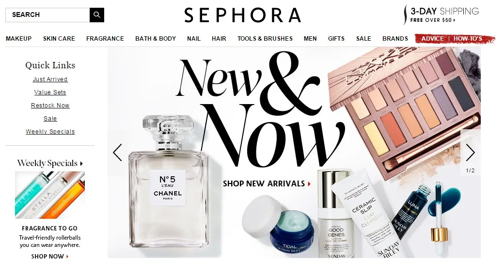 Sephora újonnan érkezett termékek