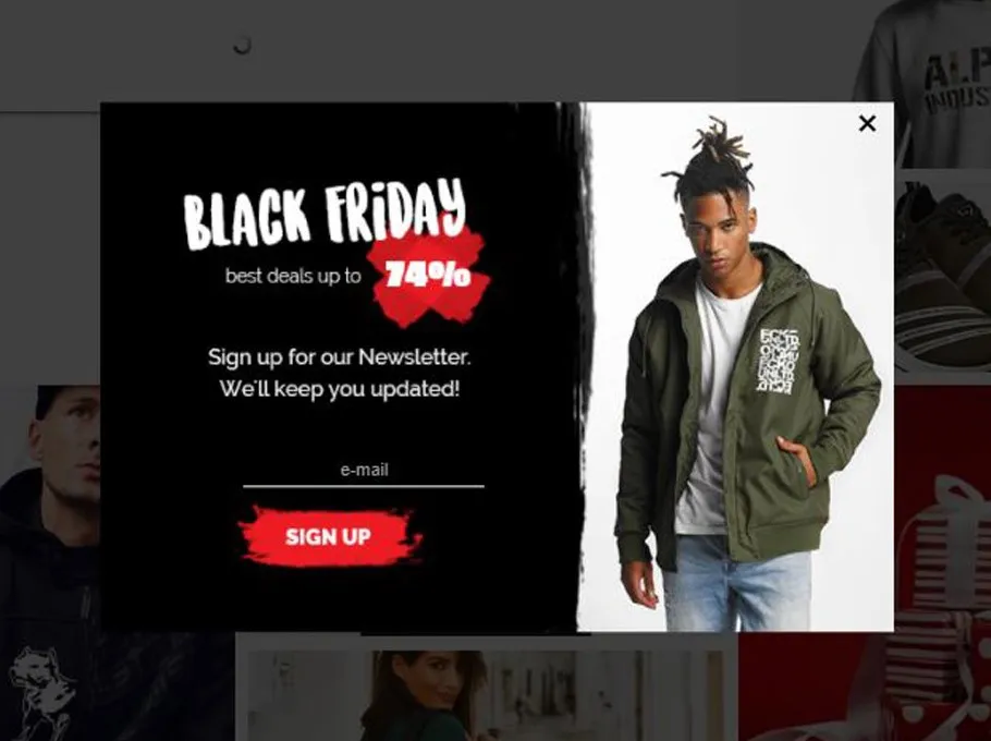 Gangstagroup popup