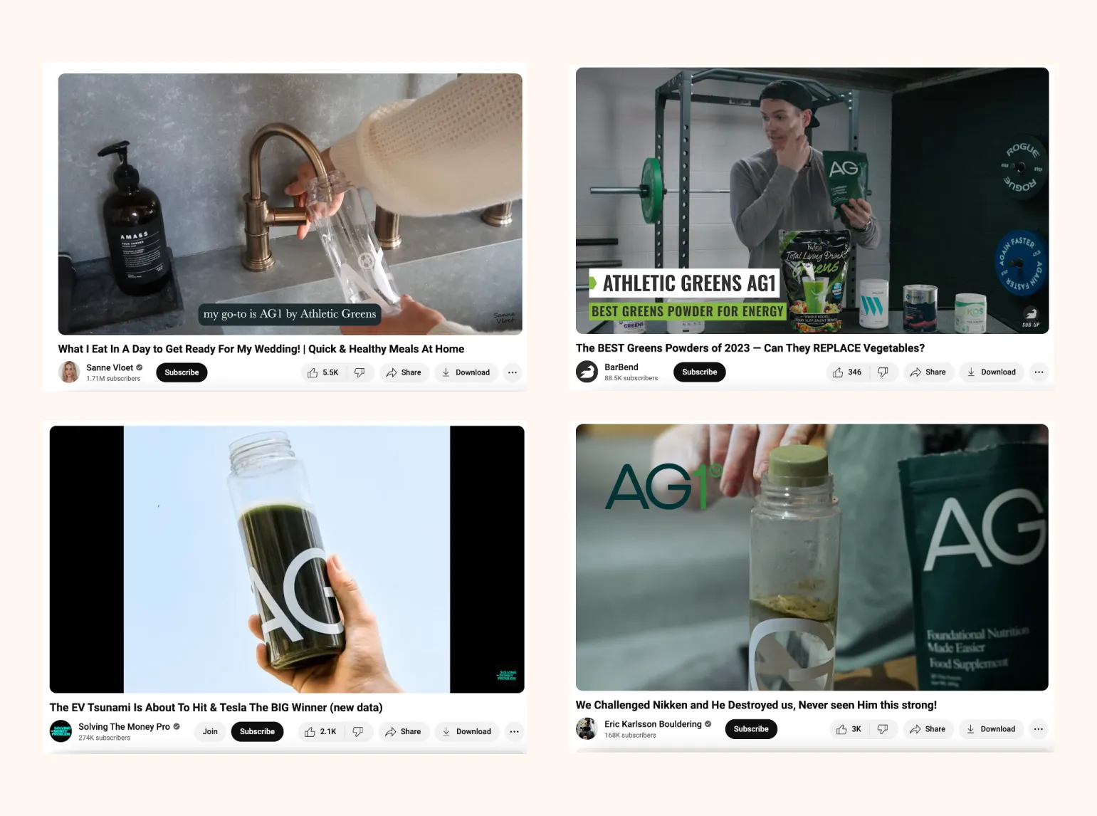 Illusztráció: Athletic Greens marketing: út az 1,2 milliárd dolláros cégértékig