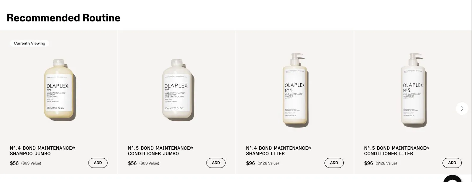 Az Olaplex termékeket ajánl a jobb hajápolási rutin kialakítása érdekében.