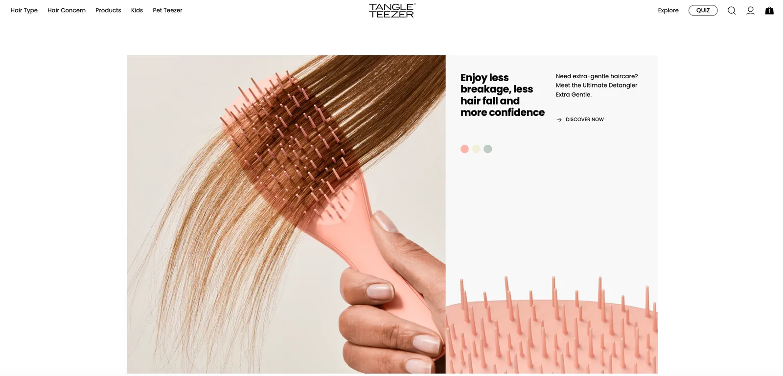 Tangle Teezer fésű
