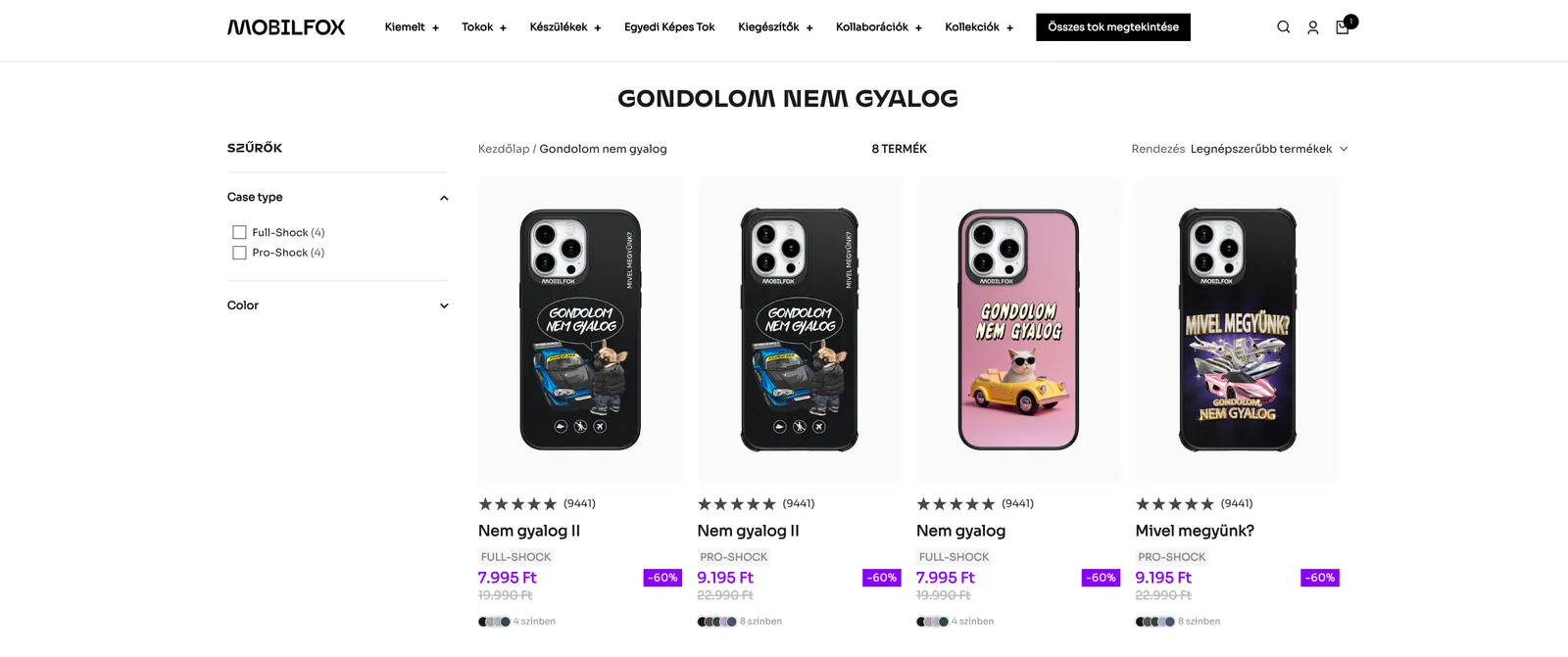 Mobilfox reagál a trendekre