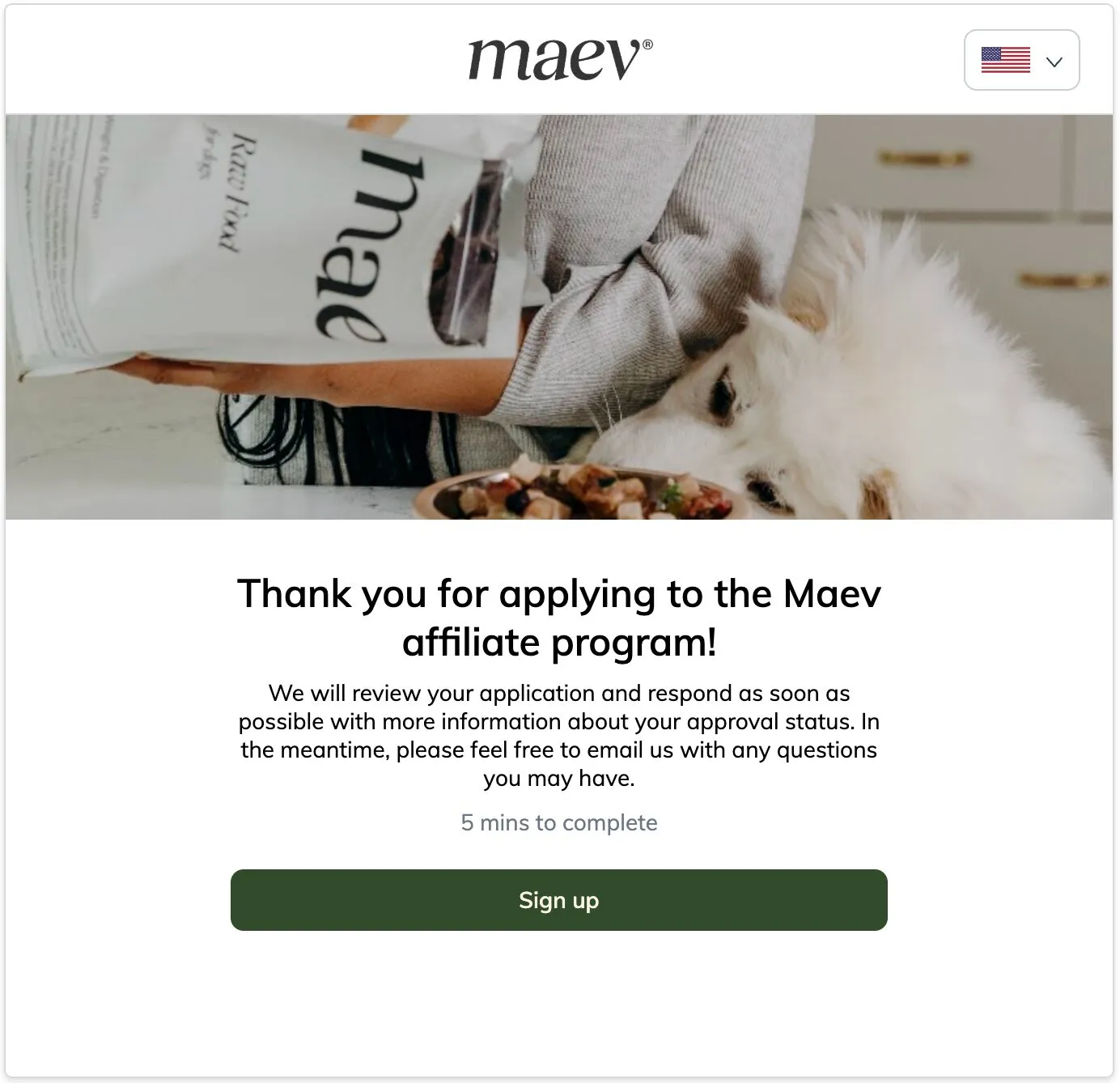 Affiliate program
