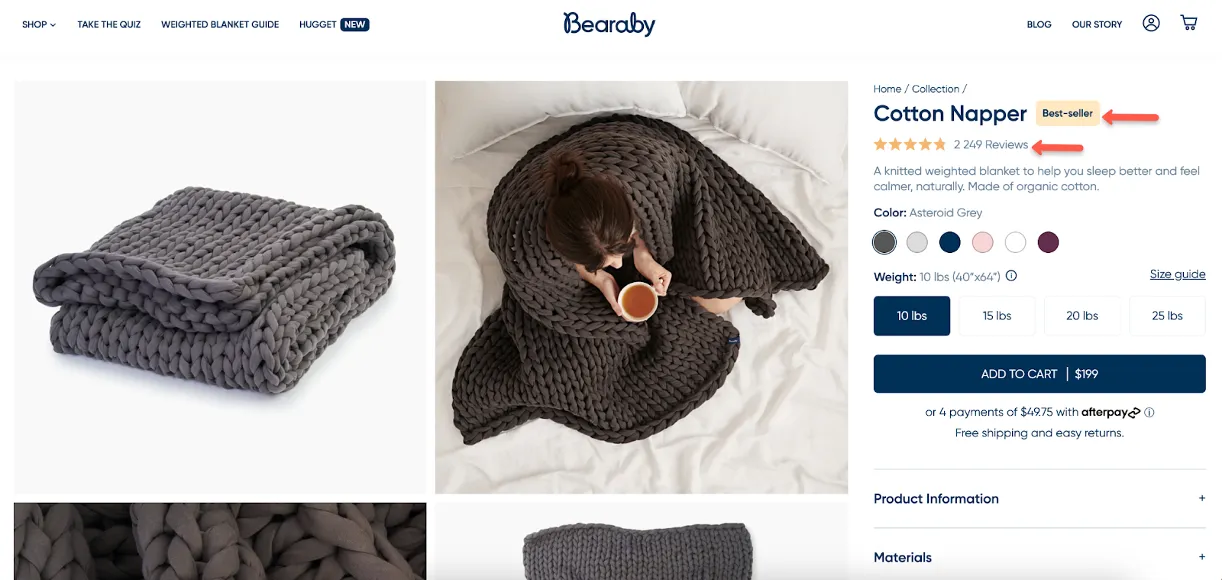 Illusztráció: Bearaby marketingstratégiája: Hogyan értek el 4,999%-os bevételnövekedést három év alatt?