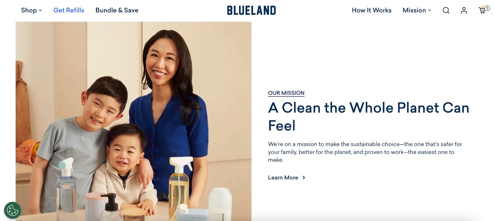 Blueland missziója