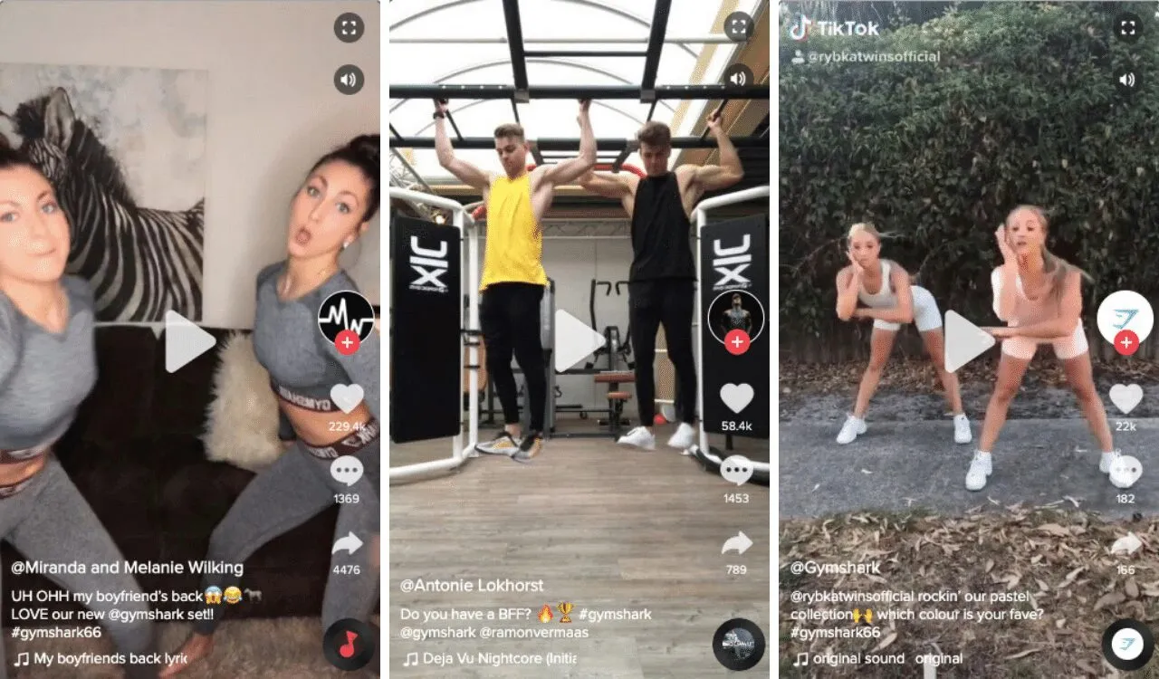 GymShark Tiktok