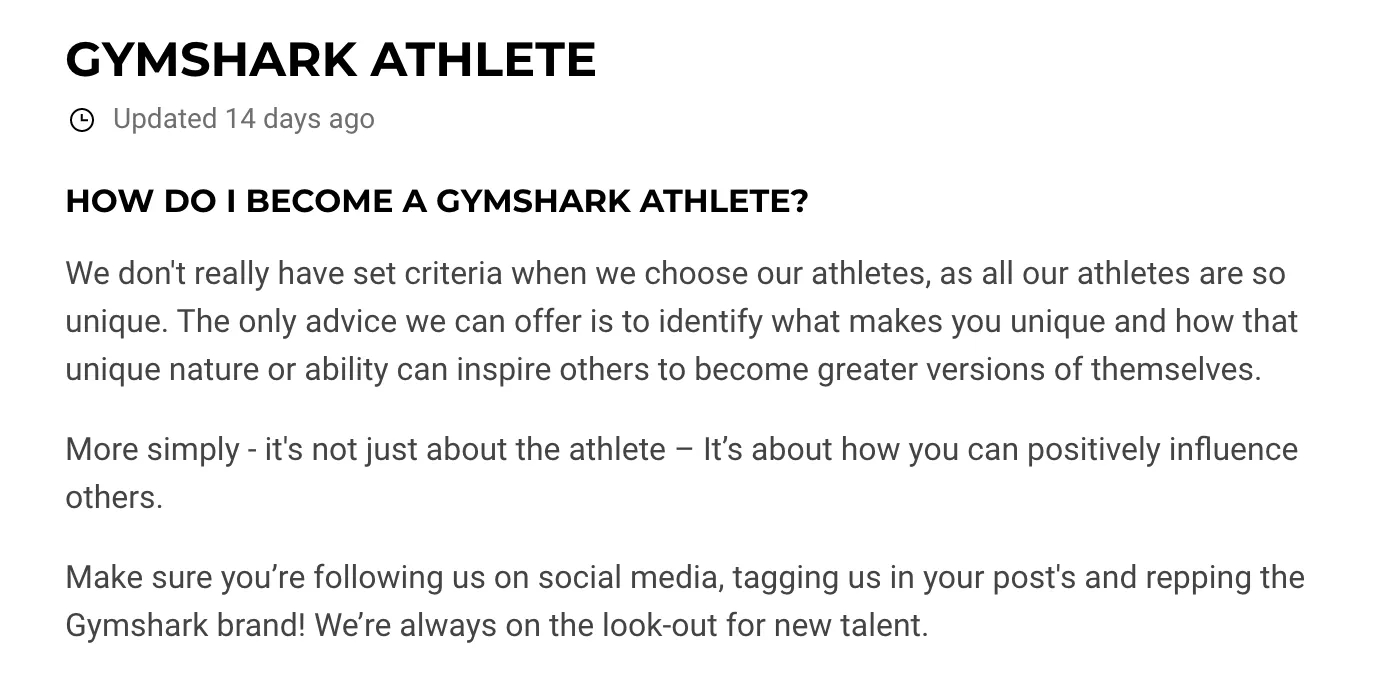 Így válhatsz GymShark atlétává