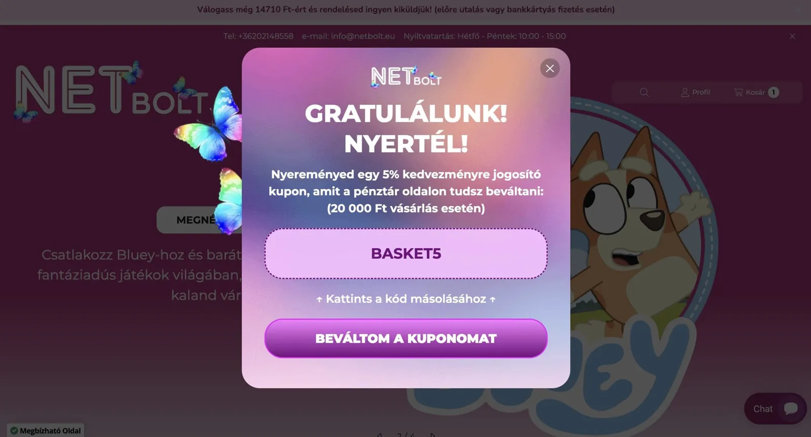 NETbolt gamifikációs poupjának második része.