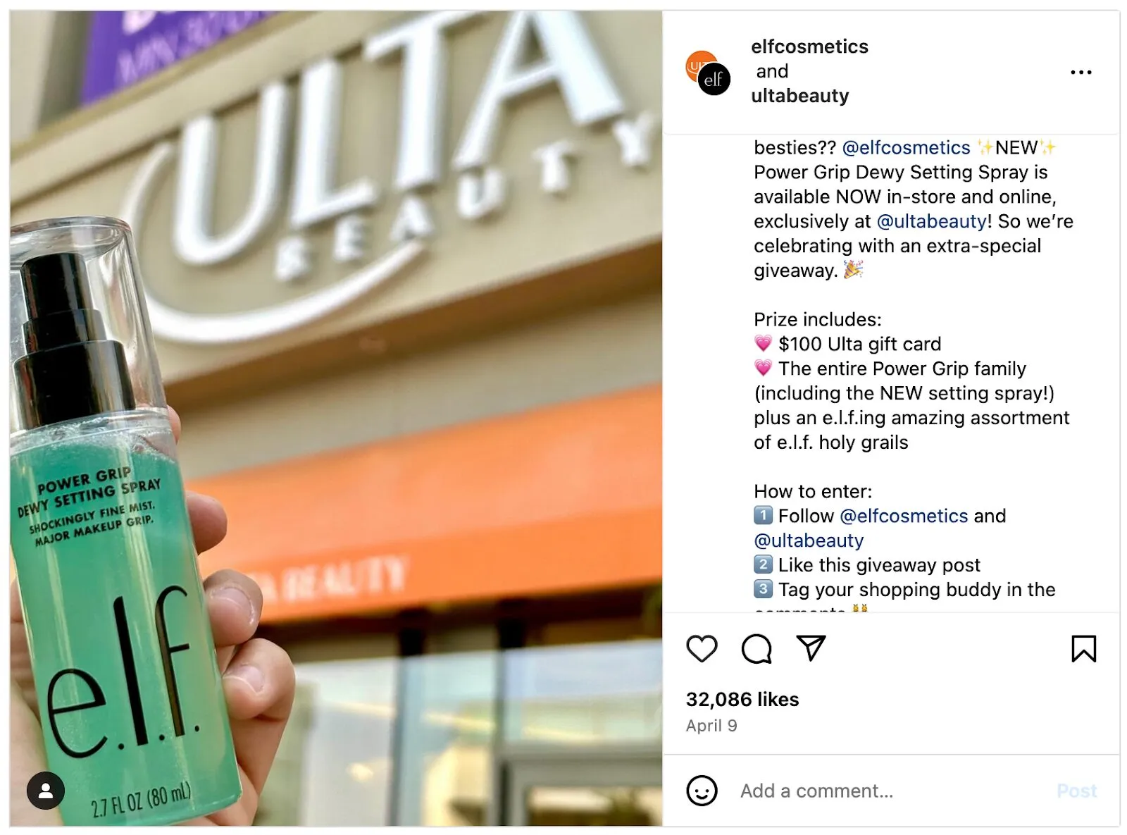 Use a social media campaign for giveaways.