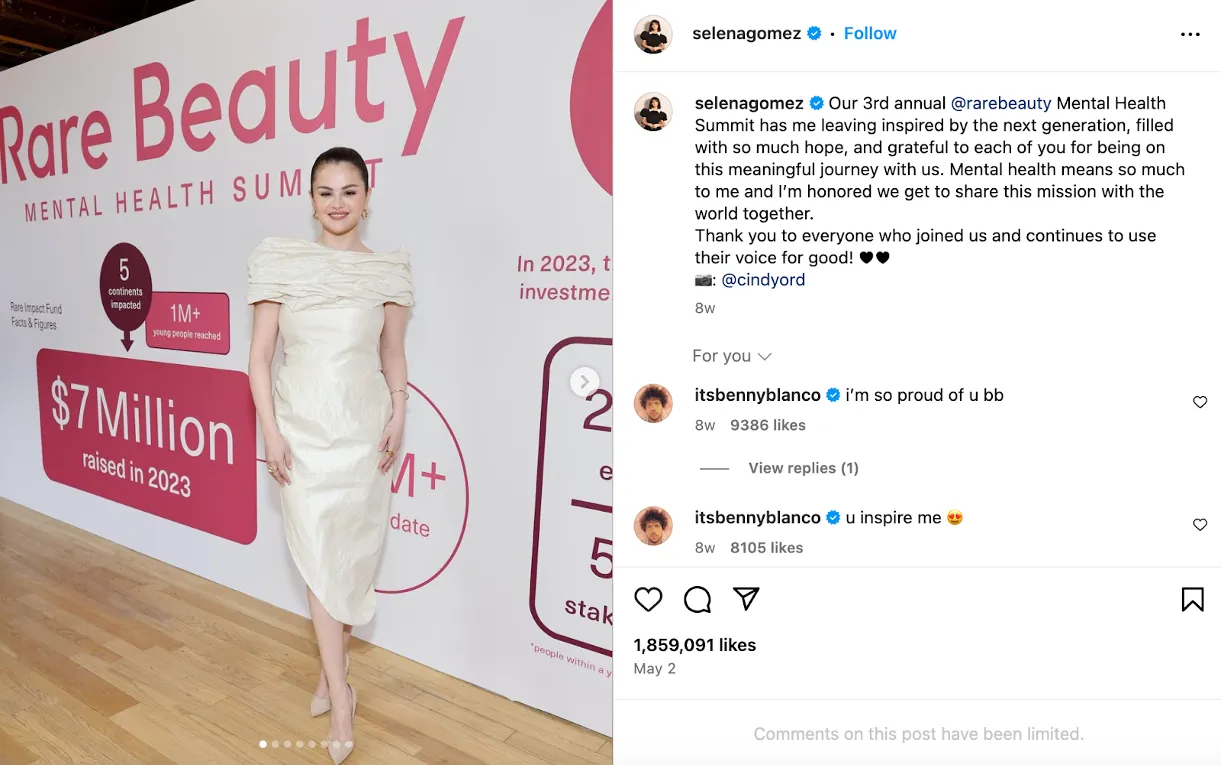 Illusztráció: Hogyan lett a Rare Beauty a Z generáció kedvenc sminkmárkája a TikTok-on?