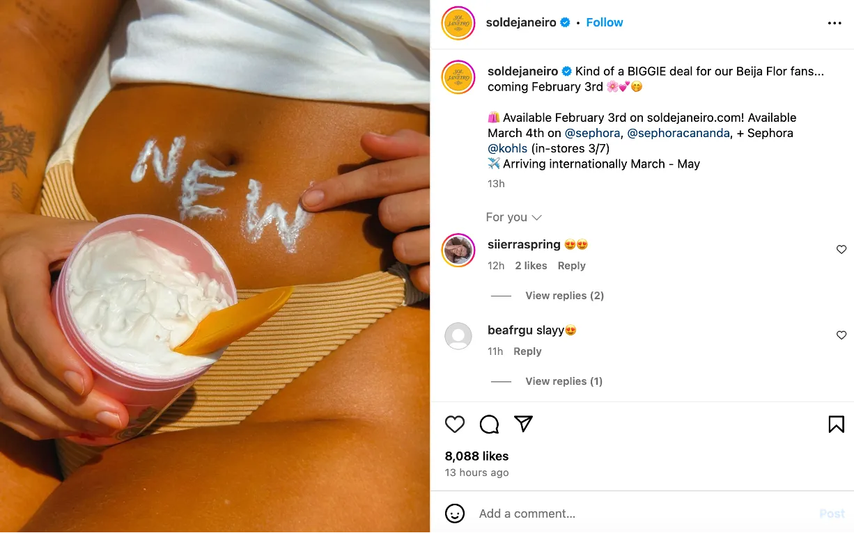 Illusztráció: Sol de Janeiro marketing: A robbanásszerű növekedés titka