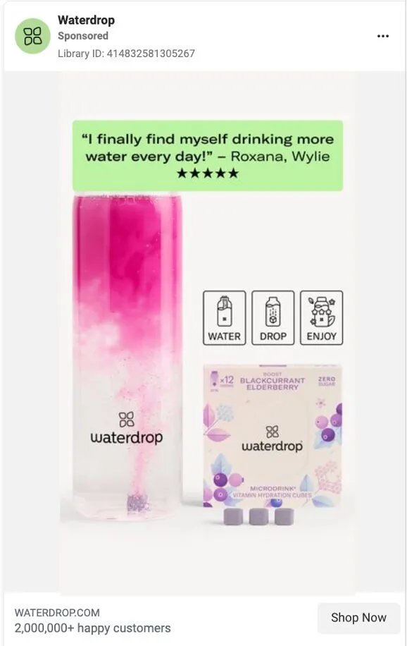 Illusztráció: Hogyan forradalmasította a Waterdrop az italipart?
