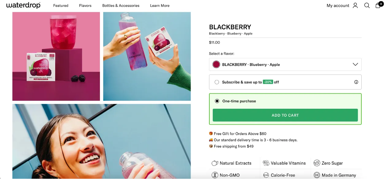 Illusztráció: Hogyan forradalmasította a Waterdrop az italipart?